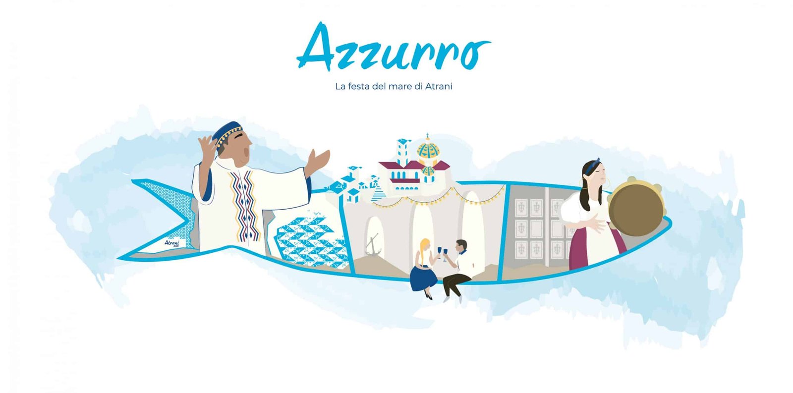 Azzurro - Illustration